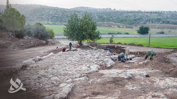 Ancient Roman Road and 2,000-Year-Old Coins